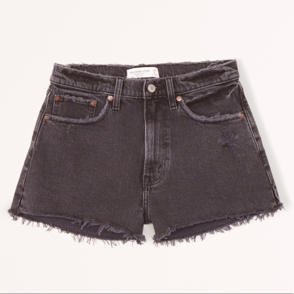 Abercrombie & Fitch High Rise Mom Shorts Size 26